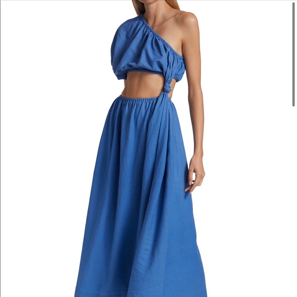 FARM Rio one shoulder dress size S